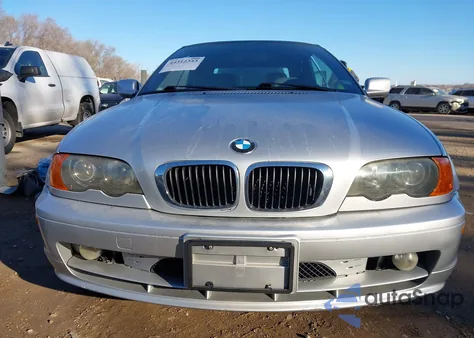 2002 BMW 325Ci from USA, damaged, VIN WBABS33422PG87141